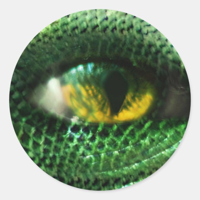 Öga av.. runt klistermärke (Framsida)