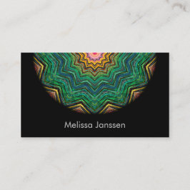 Öga av stjärnan - mandala visitkort