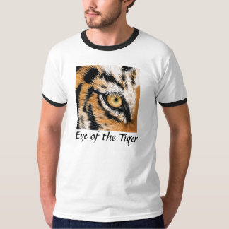 Öga av tigern tee shirt