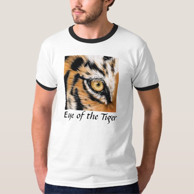 Öga av tigern tee shirt (Framsida)