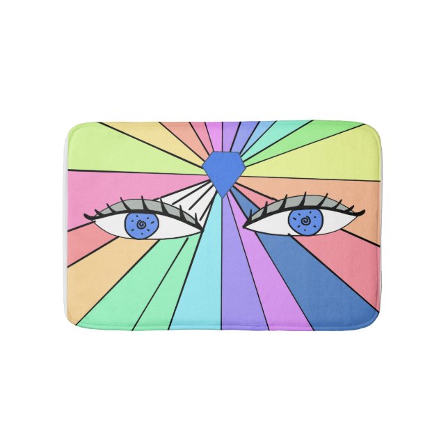 öga badrumsmatta (Framsidan)