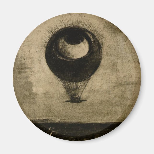 Öga Balloon Magnet (Framsidan)