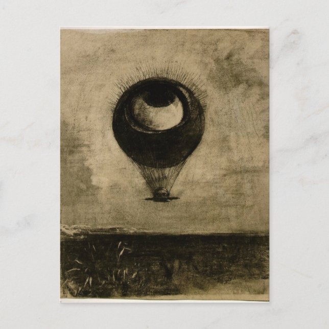 Öga Balloon Vykort (Framsida)