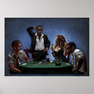 Öga Candy Poker Poster