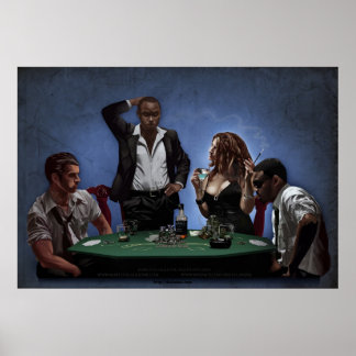 Öga Candy Poker Poster