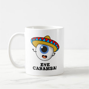Öga Caramba Funny Mexican Pun Kaffemugg