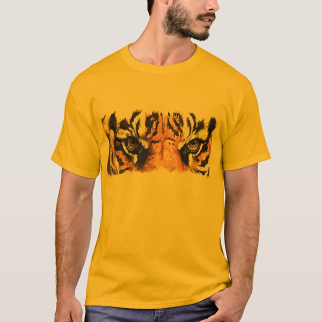 Öga-Catching Sumatran Tiger Tee (Framsida)
