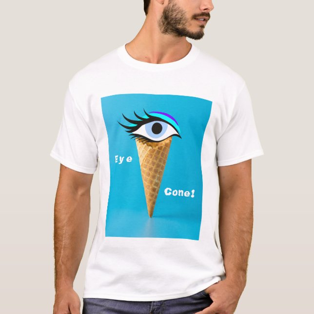 Öga Cone T Shirt (Framsida)