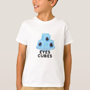 Öga Cubes Funny Ice Pun T Shirt