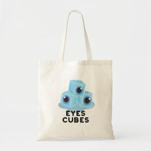 Öga Cubes Funny Ice Pun Tygkasse