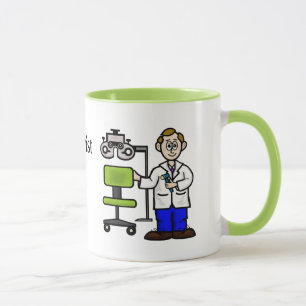 Öga Doktor och Exam Ordförande Mugg