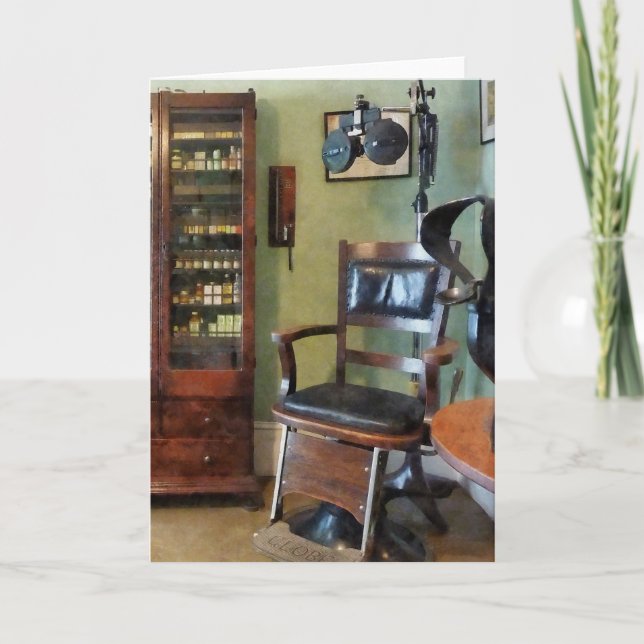 Öga Doktor Office Kort (Framsida)