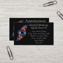 Öga Doktor | Öga Exam | Optometrist-Affärskort Visitkort