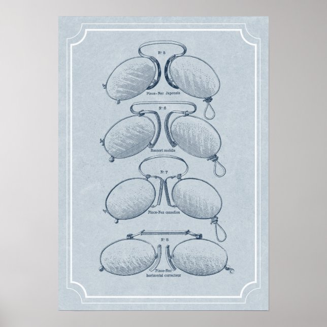 Öga Doktor, Optometrist eller Optikers kontor Poster (Framsidan)