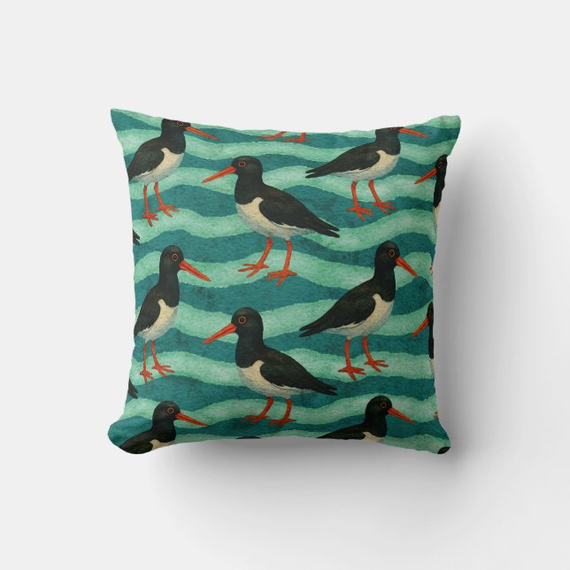 Öga fångstostron Catcher Kudde (Framsida)