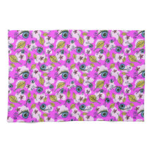 Öga Flower Löv_Lila