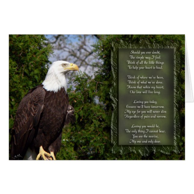 Öga för dig hälsningskort (Framsidan Horizontal)