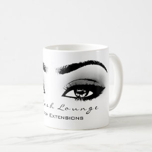 Öga för grått för studio för f8orlängning för kaffemugg