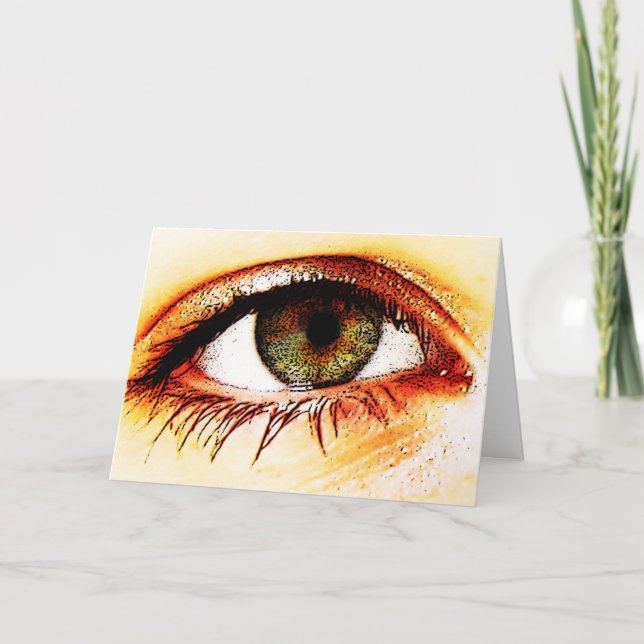 Öga gccna kort (Framsida)