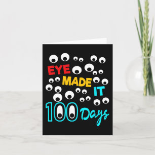 Öga gjorde det 100 dagar i 100 dagar i Student t Kort