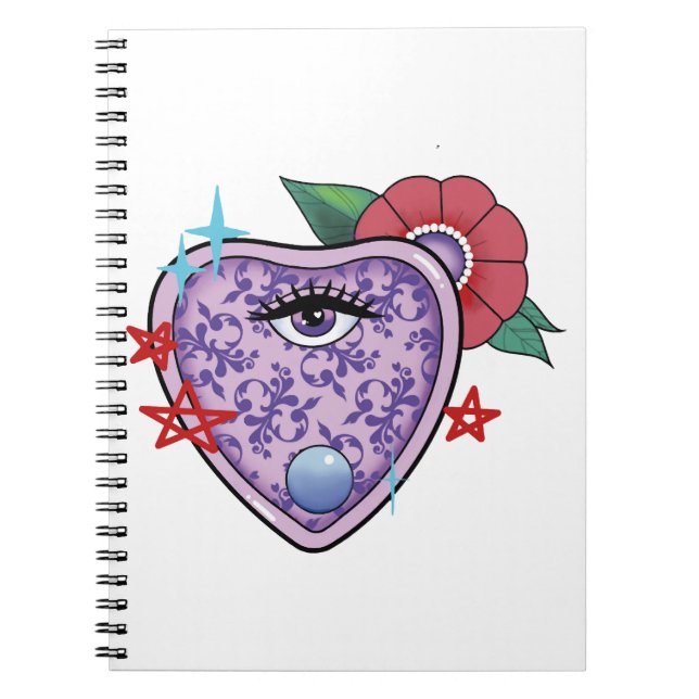 Öga Halloween Anteckningsbok (Framsidan)