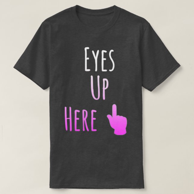 Öga här t shirt (Design framsida)
