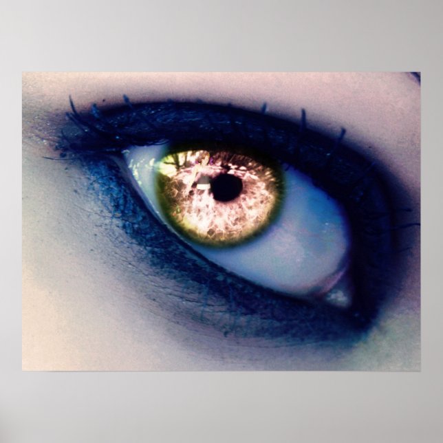 Öga i Beholder Poster (Framsidan)
