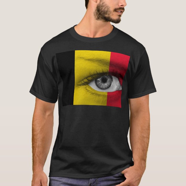 Öga i Belgien T Shirt (Framsida)