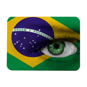 Öga i Brasilien Magnet