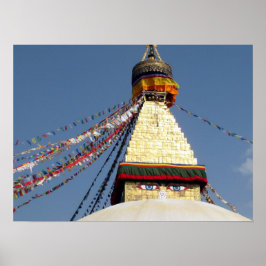 Öga i Buddha Poster