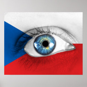 Öga i Czechia Poster