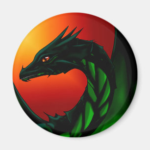 Öga i draken magnet