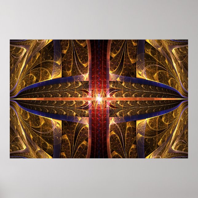 ÖGA i GULD - POSTER (Framsidan)