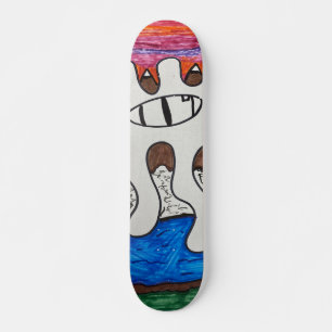 Öga i Horus Alien Planet Skateboard Deck