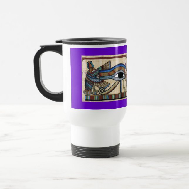 Öga i Horus Ancient Egyptian Art Mugg (Vänster)
