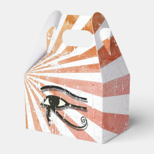 Öga i Horus Egyptian Symbol Retro Sol Presentaskar