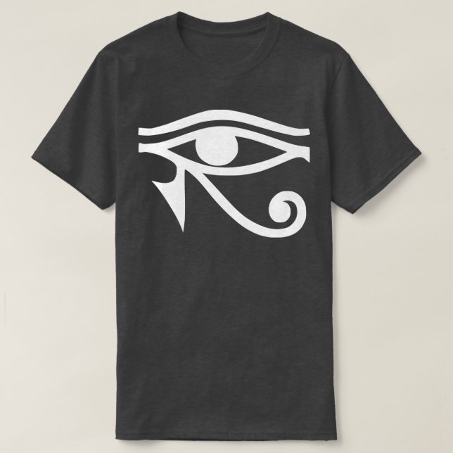 Öga i Horus Egyptian Synbol T Shirt (Design framsida)