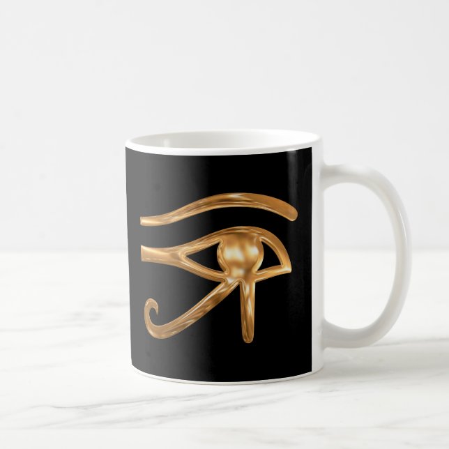 Öga i Horus Kaffemugg (Höger)