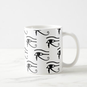 Öga i Horus Mönster Kaffemugg