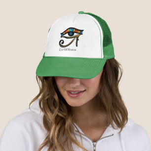 Öga i Horus på papyrus, egyptiska hieroglyfer Keps