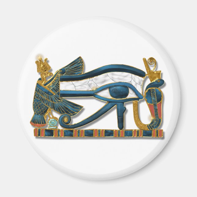 Öga i Horus Pectoral Magnet (Framsidan)