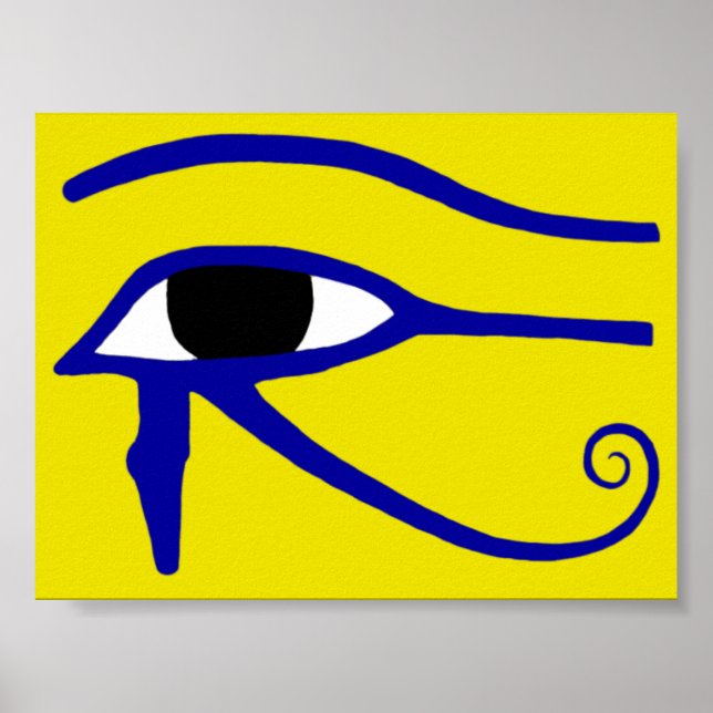 Öga i Horus Poster (Framsidan)