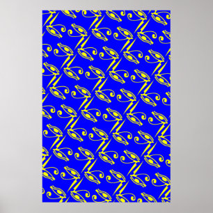 Öga i Horus Poster