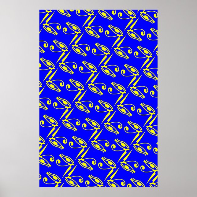 Öga i Horus Poster (Framsidan)