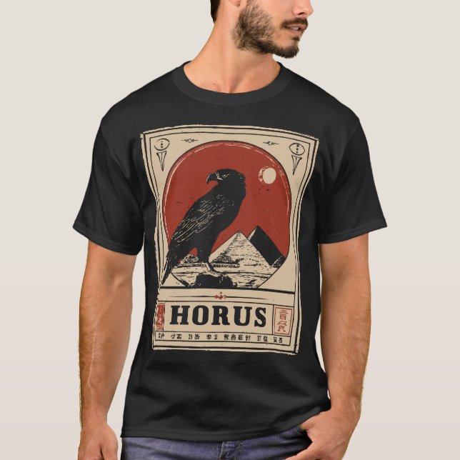 Öga i Horus - Poster av antika visioner T Shirt (Framsida)