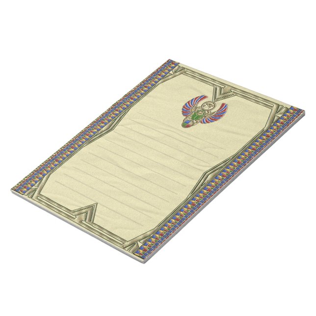Öga i Horus Scarab Anteckningsblock (Vinklad)