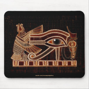 ÖGA I HORUS, WADJET Egyptian Art Mousepad Musmatta