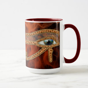 Öga i Horus Wadjet Egyptian Art Mugg