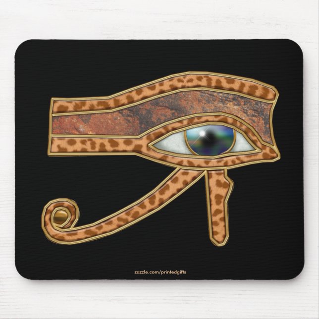ÖGA I HORUS, WADJET Egyptian Mousepad Musmatta (Framsidan)
