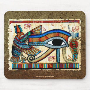 ÖGA I HORUS, WADJET Egyptian Mousepad Musmatta